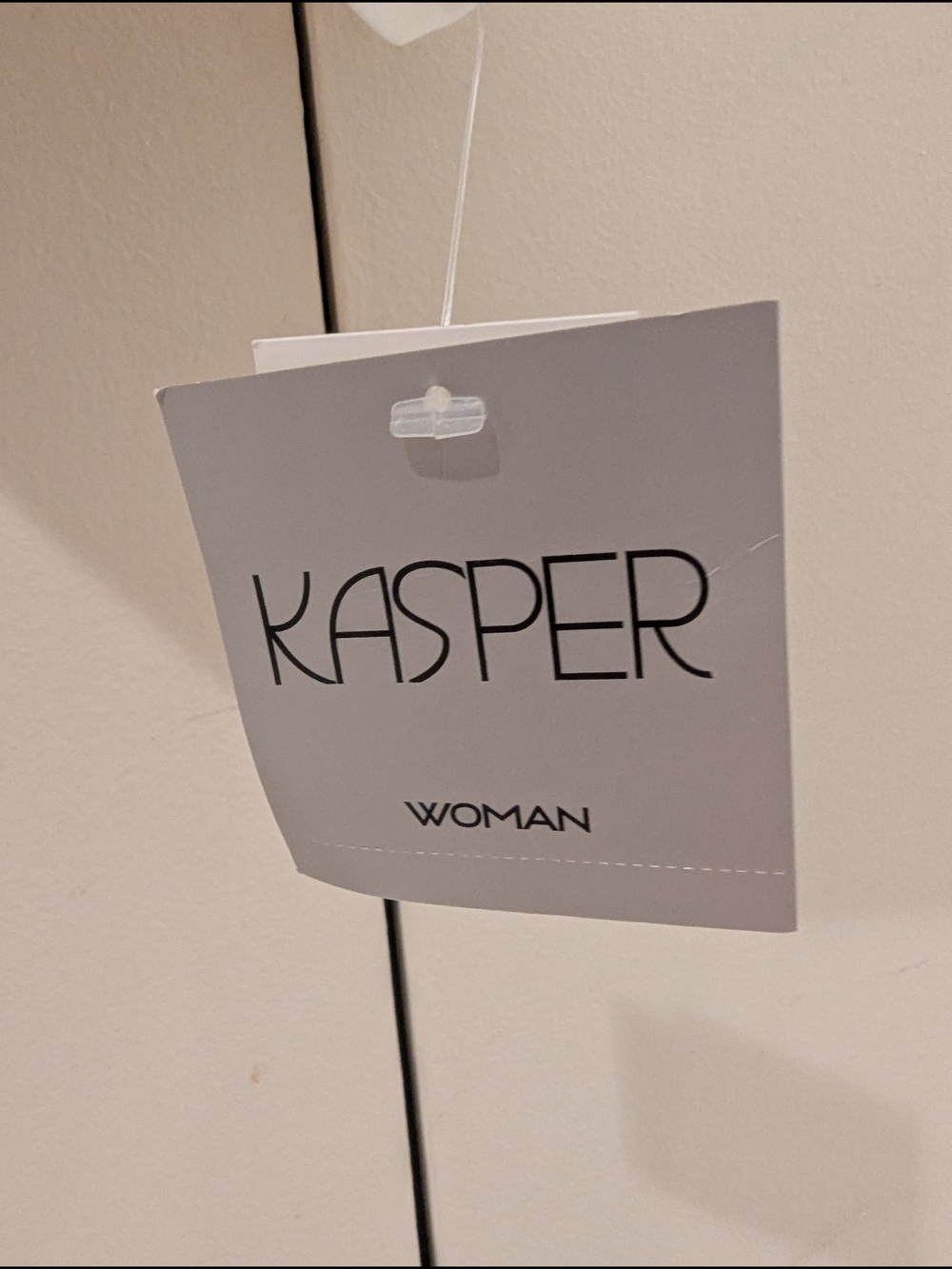 NWT Kasper Women's Cream Scallop-Edge Blazer & Sheath Dress Suit Size 18W - Picture 7 of 13